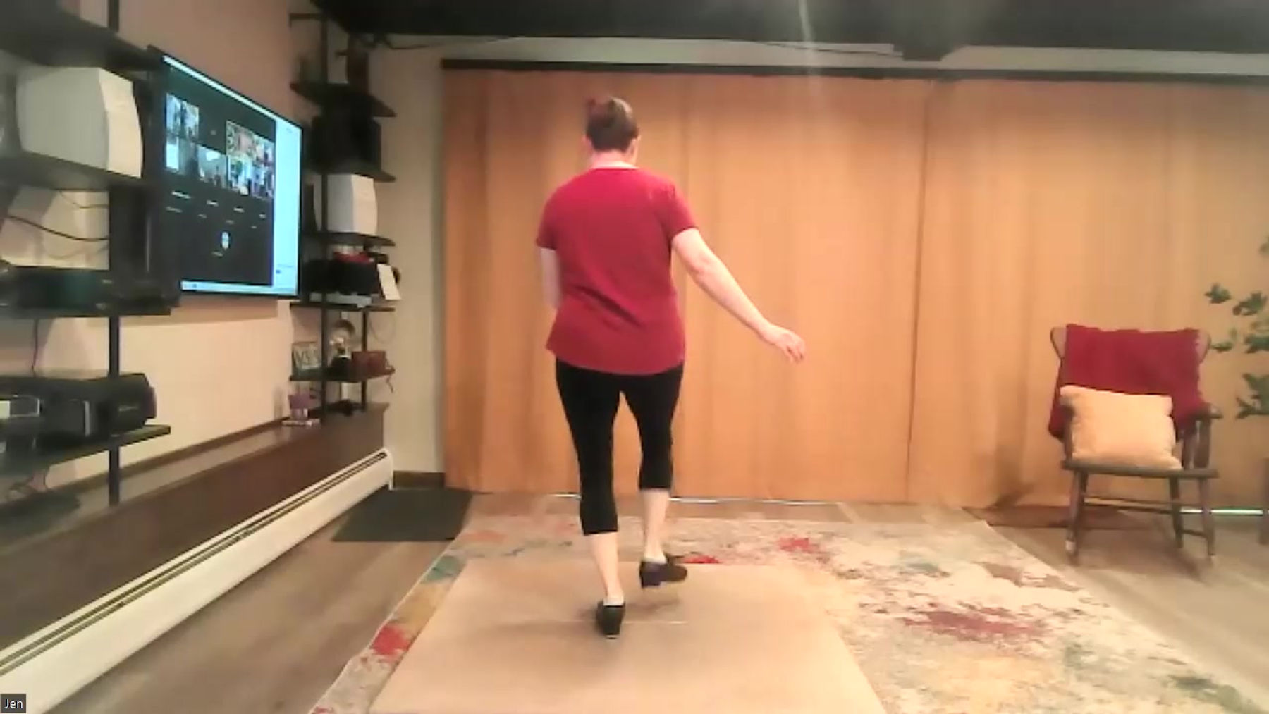 Free beginner tap class routine